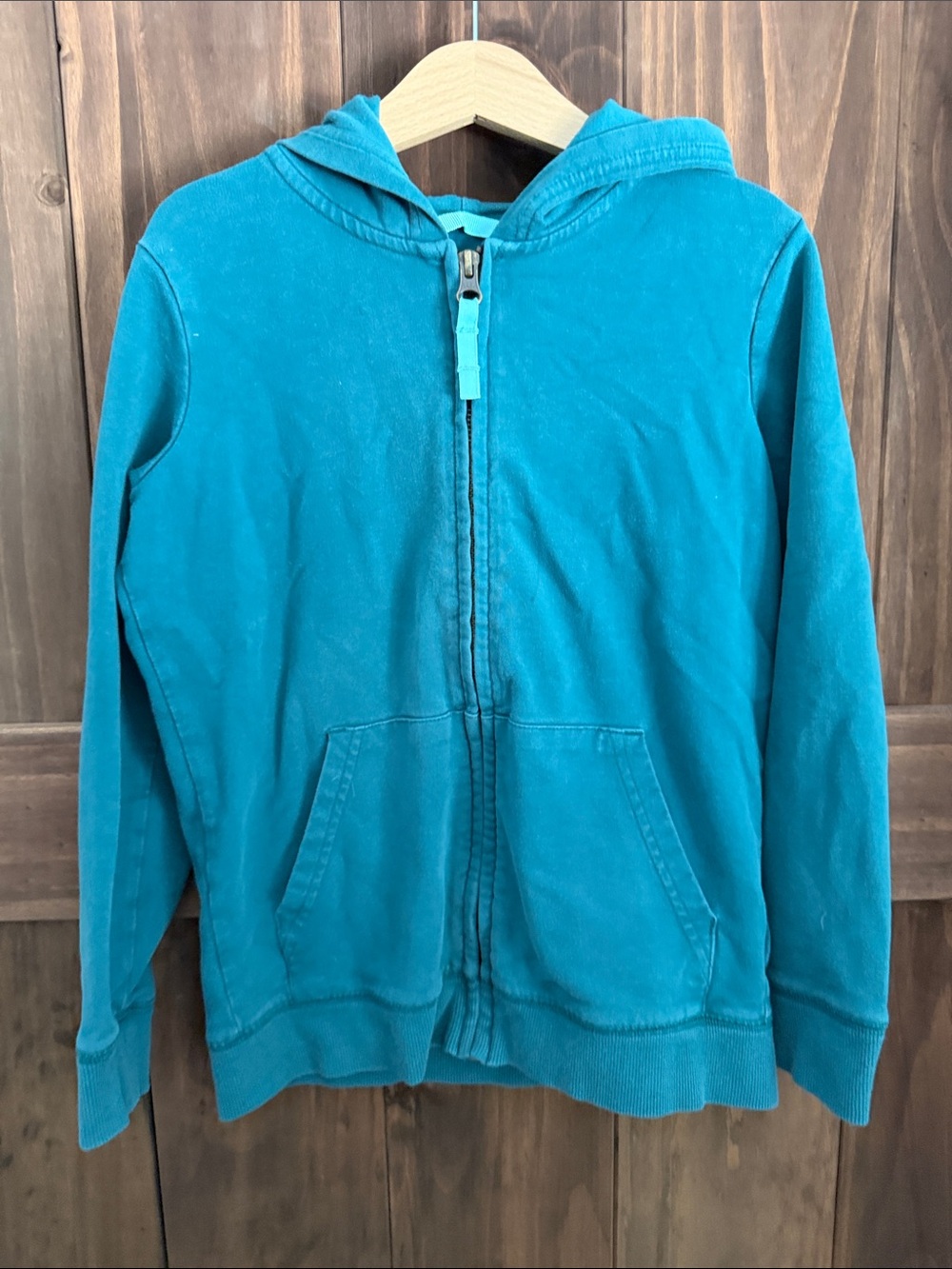 Primary Spruce Full-Zip Hoodie